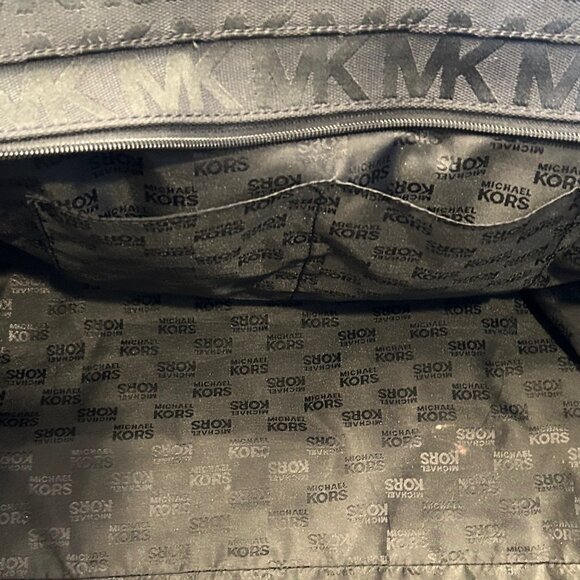 MICHAEL Michael Kors large black tote bag - Picture 8 of 12